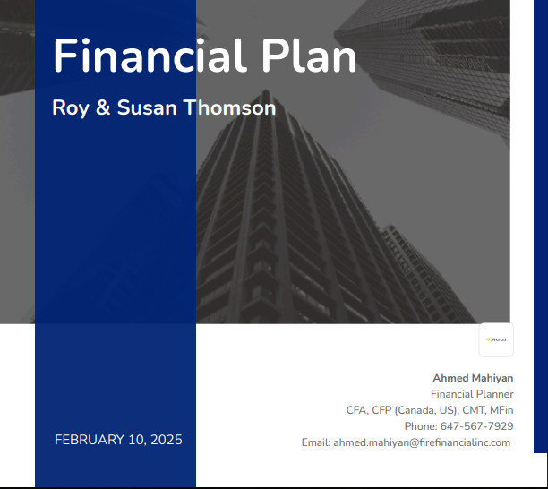 Comprehensive Financial Sample Plan